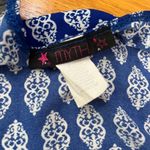Swim Open Tunic Cover Up Kimono Myth Boho Chic Blue Paisley Long, Size M Size M Photo 4