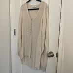 Madewell Asherton Waffle Knit Wool Alpaca Henley Size 1X Photo 4