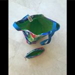 Clinique  Kapitza Tote with cosmetic bag NWT Photo 2