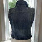 J.Crew  Indigo Denim Vest, 100% Cotton, Small, NWOT Photo 3