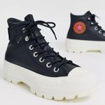 Converse  Black Leather Gore-tex Hiker Hi Sneakers Photo 1