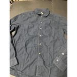 Versace Vintage  Jeans Couture Women's‎ Button Down Cotton Navy Blue Shirt XXXL Photo 1