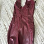 Windsor Burgundy  Mini Dress Bodycon Photo 1