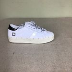 D.A.T.E Women luxury premium sneakers Sz. 6.5 staple boho beach casual White Photo 9
