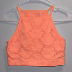 Aerie  Peach Lace Bralette Top Photo 0