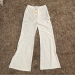 Love Bonito Pvara Regular Flare Pants (2022 Version) white Size S Photo 5