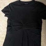 Charlotte Russe Streetwear Society Black Bodycon Dress Photo 2