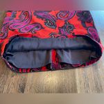 Talbots  Orange Paisley Skirt - size 8 Photo 5