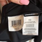 BCBGMAXAZRIA Sexy! Black Faux wrap Midi Dress size Medium LBD Little Black Dress Photo 5