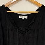 Apiece Apart  New York Tiered Maxi Dress Size 8 Long Sleeve Black Minimal Spring Photo 4