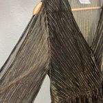 The Room  Black and Gold Maxi‎ Dress Photo 3