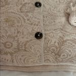 Sigrid Olsen  Cream Textured Knit Jacket Photo 3