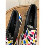 Mudd Women's Multicolor Checkered Slip-On Sneakers Size 8 Casual Photo 2