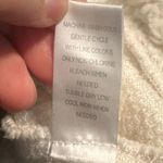 PAC Sun cropped Cozy White fleece pullover Sweater with snaps |Sz S | scandigirl Photo 8