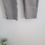 Ann Taylor  Striped Seersucker Ankle Pants Size 14 Photo 4