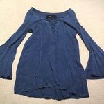 Blue Life Planet Blue Bohemian Navy Dress Photo 6