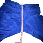 Yumi Kim Silk Royal Blue Pants Trousers Straight Leg Women Size 6 Pleated Dress Photo 5