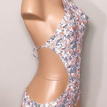 Rachel Pally Citrus Maze Monokini swimsuit. NWT Photo 0