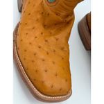 Women’s Caboots Custom Made Wide Calf Cowboy Boots Size 10 Brown Photo 2