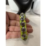 Henri Bendel  Lime Green Bracelet Braided READ Photo 2