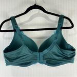 Cacique  Turquoise Lace Boost Plunge Women’s Plus Size 40D Bra Feminine Sexy Photo 1