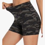 Oalka  4” running shorts bike shorts athletic shorts camo Photo 2