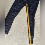 Lululemon RARE Run the World 7/8 Tight Leggings Cyber Stripe Naval Blue Size 8 Photo 15