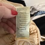 Anthropologie Embroidered Top Cream Beige Size XS Photo 4