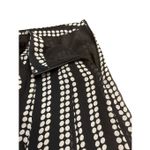 Uniform John Paul Richard Polka Dot Crepe Skirt 100% Silk Womens Size 10 Black Photo 3