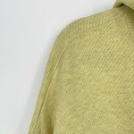 Madewell MWL Womens Yellow Hooded Pullover Cropped Comfort Core Hoodie Large Photo 4