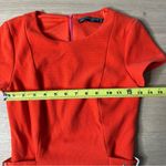 ZARA Orange Vintage Style Romper Size Women’s XS Photo 11