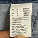 American Eagle Kick Boot Stretch Blue Pants Trousers Women’s Size 12 Photo 9