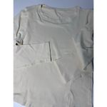 OQQ Womens 2 Piece Long Sleeve Tops Crew Neck Stretch Fitted Underscrubs Size L Photo 2