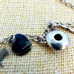 Vintage Sterling Charm Bracelet 9 Charms Life Story 7” 17.83g‎ Silver Photo 2