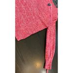 Gap  Pink Marled Y2K Style  V-Neck Sweater S Clean Girl Cozycore 100% Cotton Knit Photo 12
