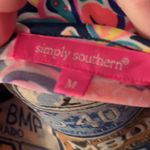 Simply Southern  Floral And Butterfly Flowy Dress Size Medium Photo 4