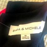 Emma & Michele  NAVY BLUE Dressy/flirty jumper pants w/ shorts under neath Photo 6