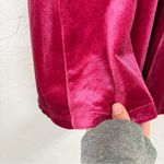 Lulus  Hot Pink Velvet Skater Mini Dress Womens XS Sleeveless Strappy Prom Formal Photo 7