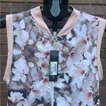 So Danca Kaia Vest Floral Flower Petal Pink Adult Size Medium Dance Ballet New Photo 1