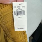 Aerie Size S Mini Skirt Sweet N’ Silky In Honey Ruffle Layers Satin Elastic NEW Photo 10