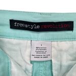 Freestyle Revolution  Y2K Embroidered Elephant Low Rise Chino Shorts Photo 3