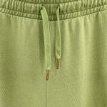 We Wore What Sweatpants Joggers Terry Knit Drawstring Sage Green Size XL Photo 4