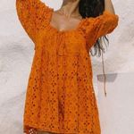 Kinga Csilla The Medina Broderie Anglaise Lace Liberty Orange Mini Size undefined Photo 0