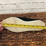 Life Stride Women’s  black faux suede slip on cushioned heels, Size 9 Photo 5