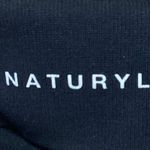 Naturyl Women's Black Lounge One Shoulder Pullover Activewear Sports Bra Size S Photo 2