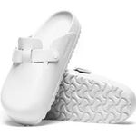 Birkenstock Boston Eva clogs white womens size 39 8.5 casual neutral trendy Photo 0