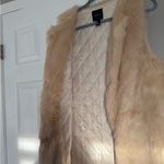 Forever 21  long winter fur vest Photo 4