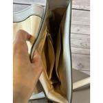 Marc Jacobs Edgy  New York Rider Gray Genuine Leather Crossbody Shoulder Bag Photo 8