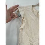 Ba&sh Top Women XS Cream Ivory Ruffle Sleeveless Fina Minimalist Flowy Back Photo 15