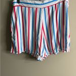 Modcloth Barbie Striped Red, Blue, and White Shorts size medium Photo 5